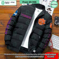 NCAA Clemson Tigers CUSTOM Puffer Down Jacket