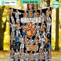 NCAA Clemson Tigers Legend Blanket