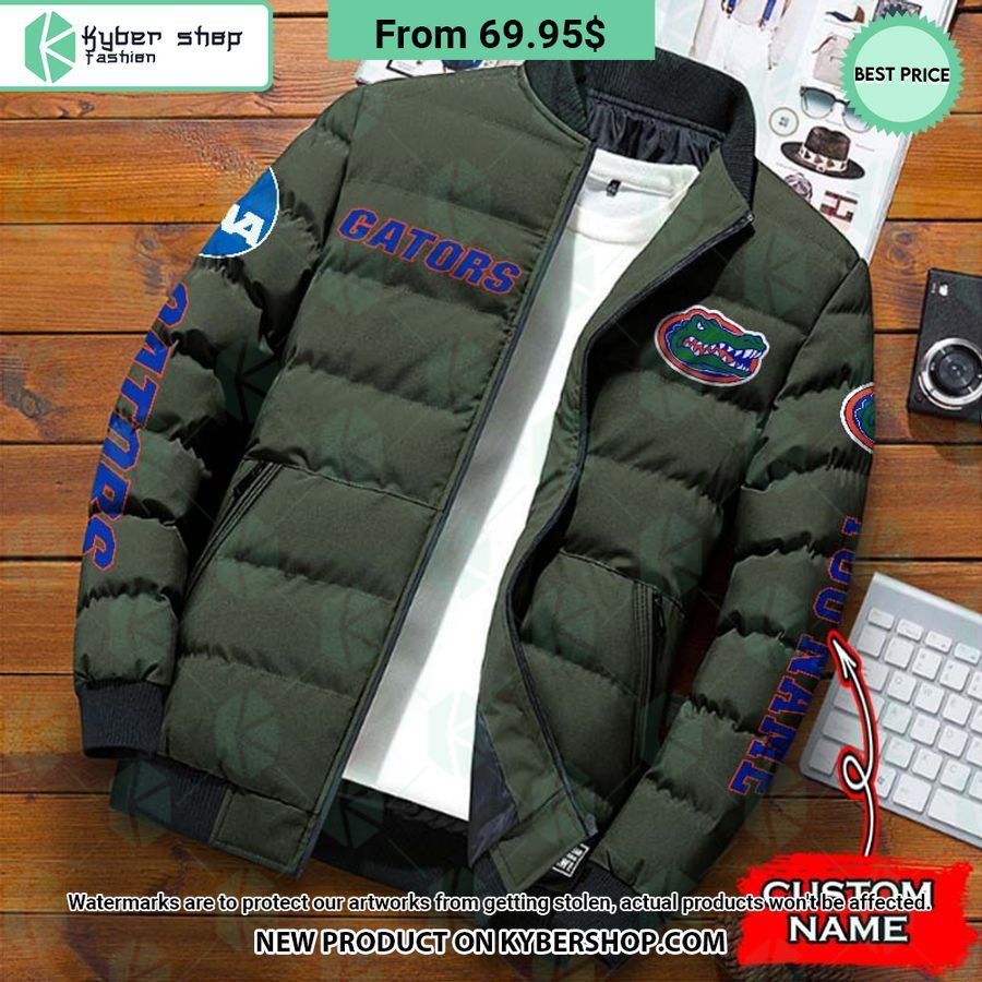 NCAA Florida Gators CUSTOM Puffer Down Jacket