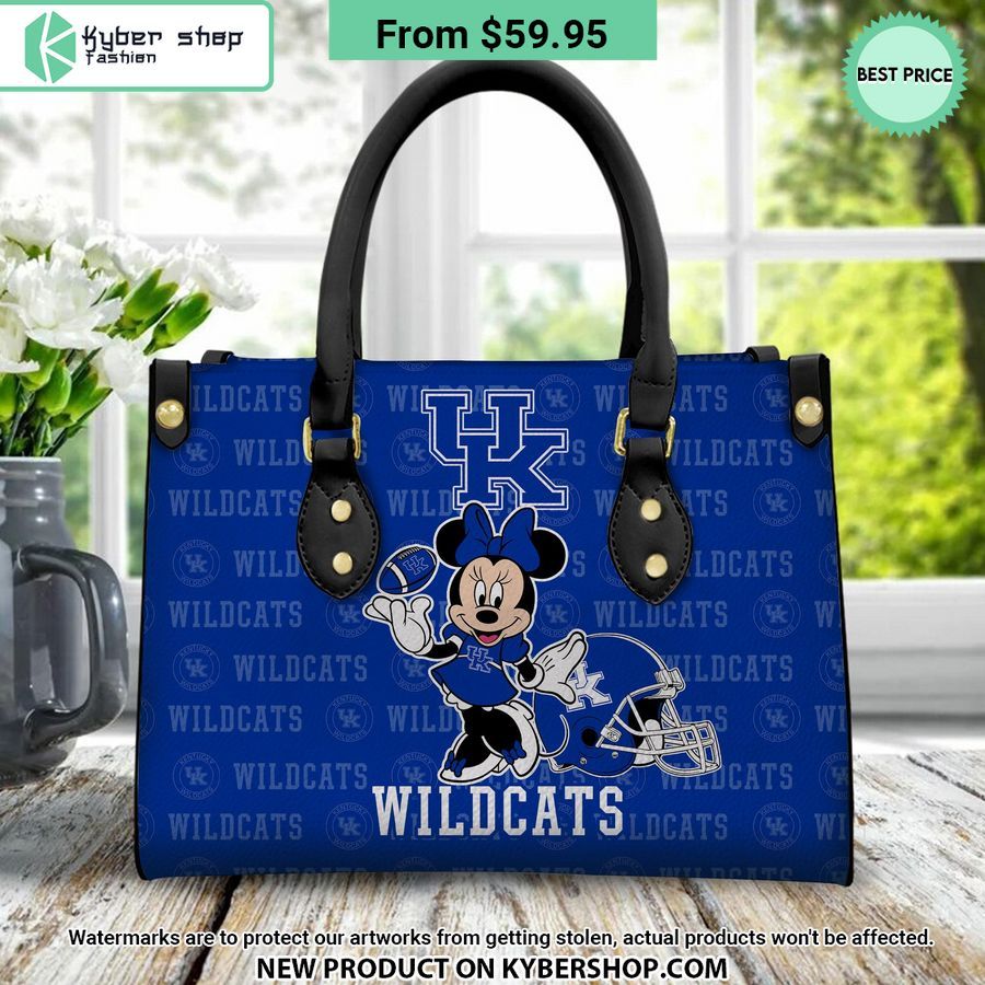 NCAA Kentucky Wildcats Minnie Leather Handbag