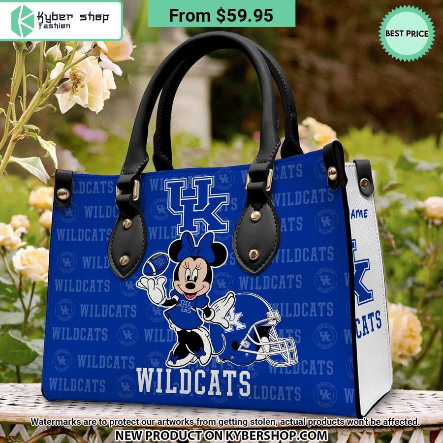 NCAA Kentucky Wildcats Minnie Leather Handbag