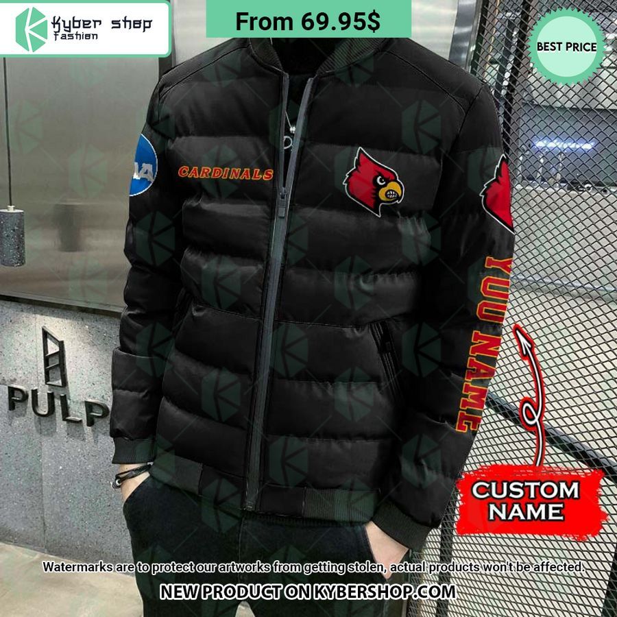 NCAA Louisville Cardinals CUSTOM Puffer Down Jacket