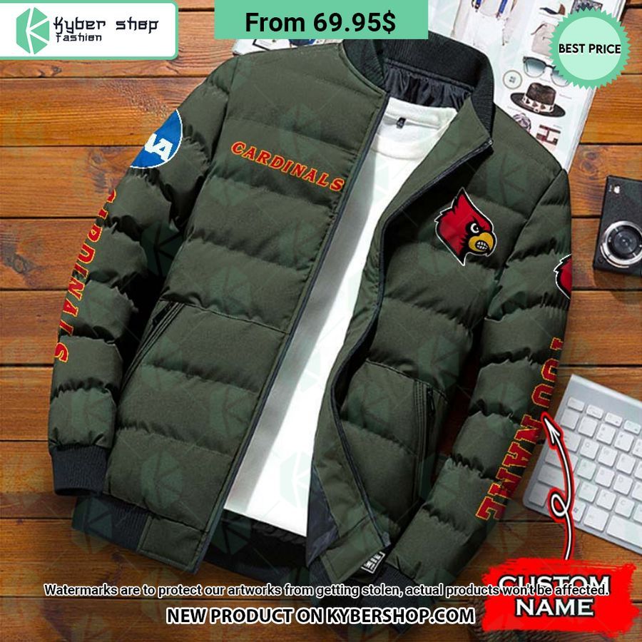 NCAA Louisville Cardinals CUSTOM Puffer Down Jacket