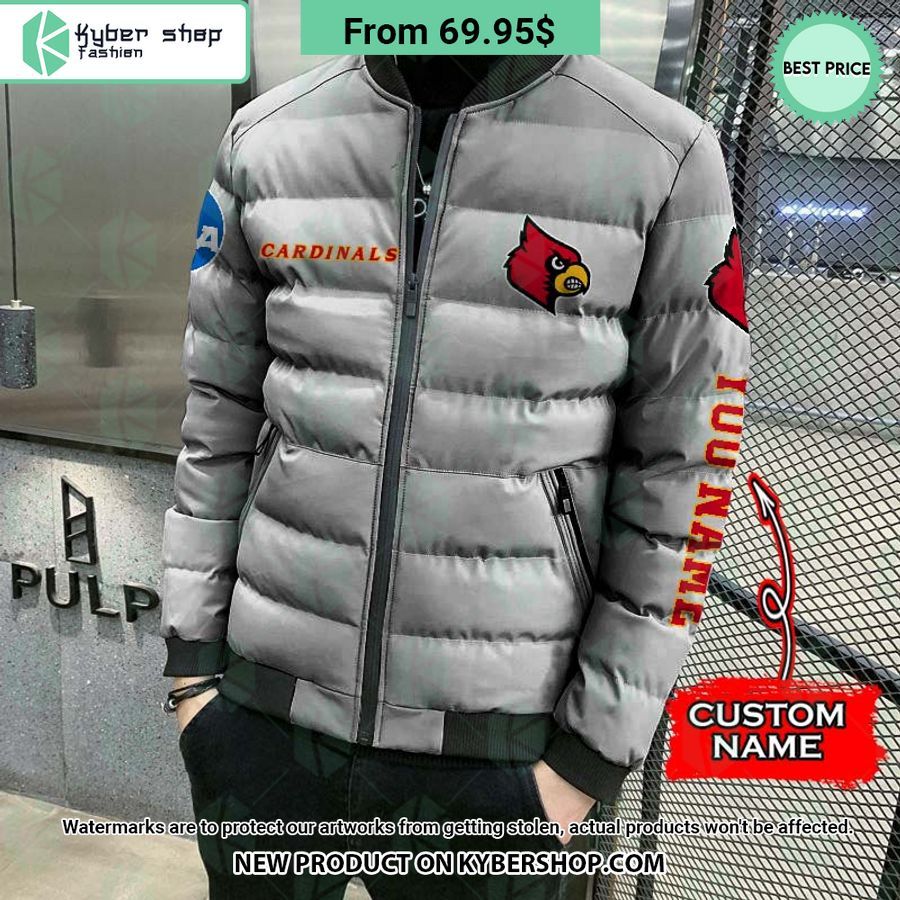 NCAA Louisville Cardinals CUSTOM Puffer Down Jacket