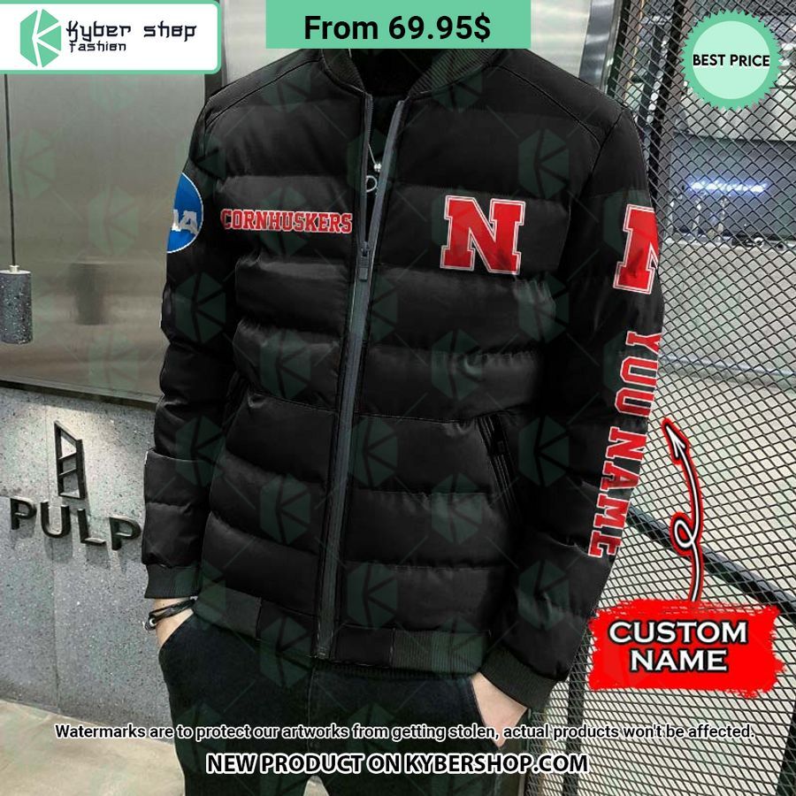 NCAA Nebraska Cornhuskers CUSTOM Puffer Down Jacket