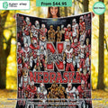 NCAA Nebraska Cornhuskers Legend Blanket