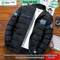 NCAA North Carolina Tar Heels CUSTOM Puffer Down Jacket