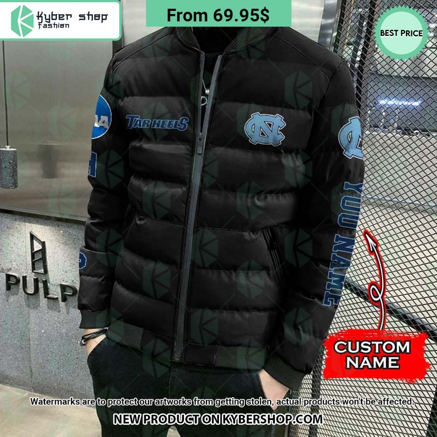 NCAA North Carolina Tar Heels CUSTOM Puffer Down Jacket