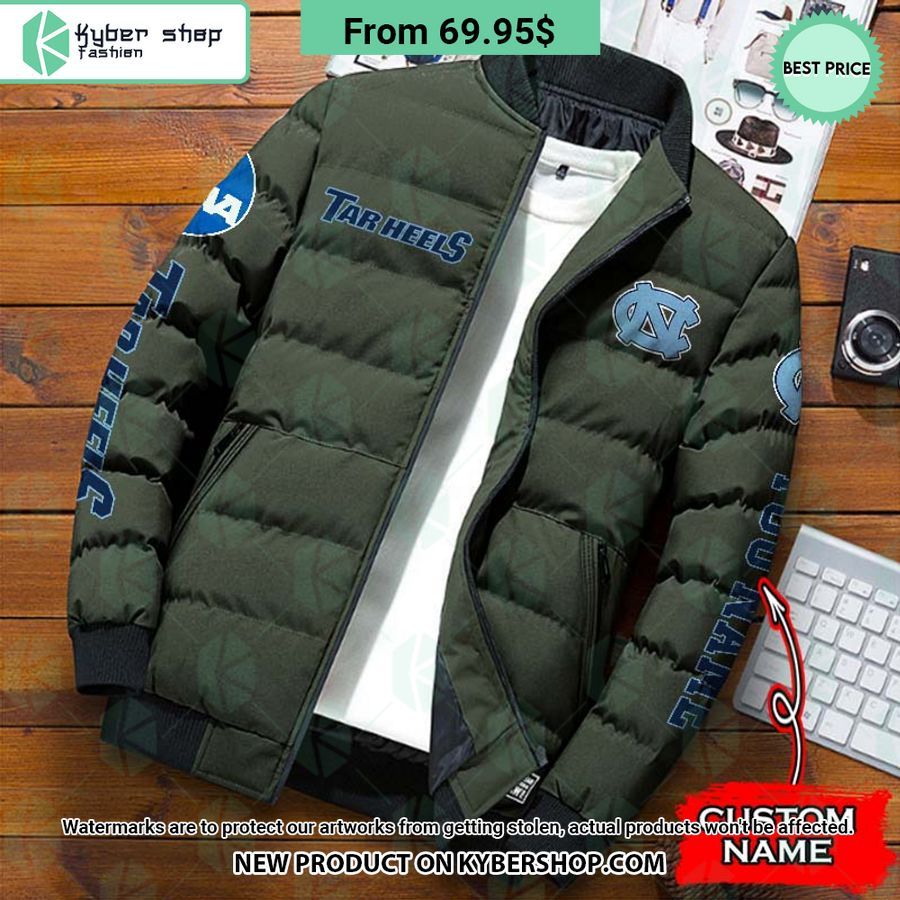 NCAA North Carolina Tar Heels CUSTOM Puffer Down Jacket
