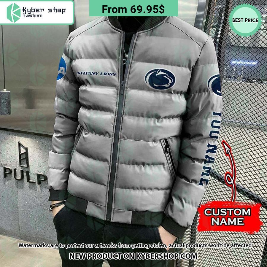 NCAA Penn State Nittany Lions CUSTOM Puffer Down Jacket
