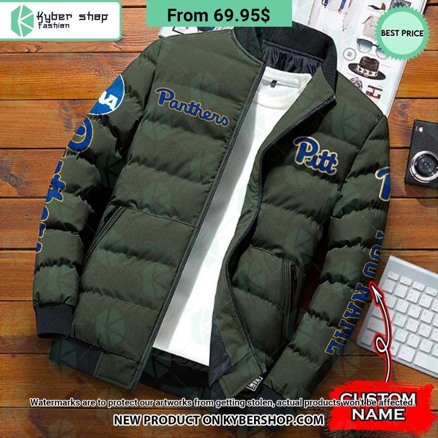 NCAA Pittsburgh Panthers CUSTOM Puffer Down Jacket