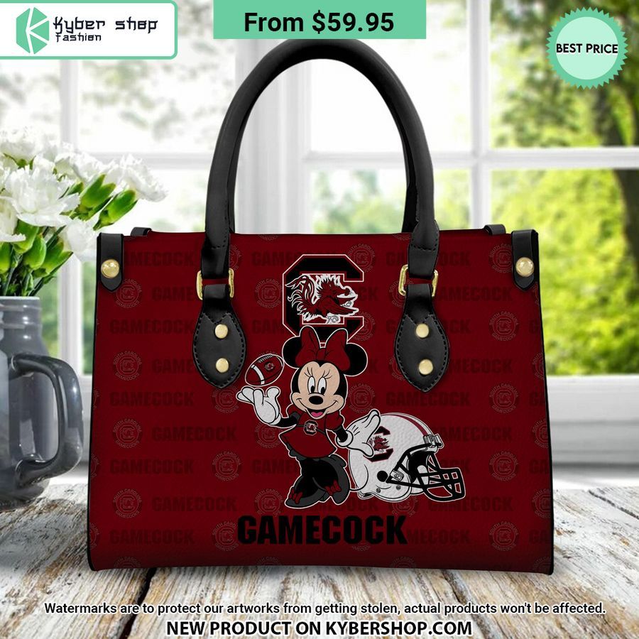 NCAA South Carolina Gamecocks Minnie Leather Handbag