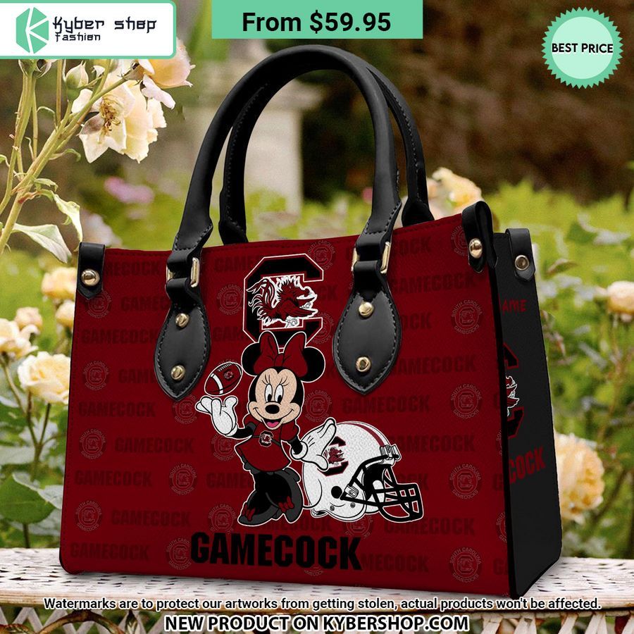 NCAA South Carolina Gamecocks Minnie Leather Handbag