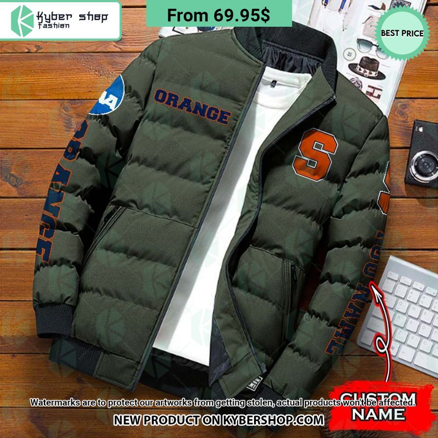 NCAA Syracuse Orange CUSTOM Puffer Down Jacket