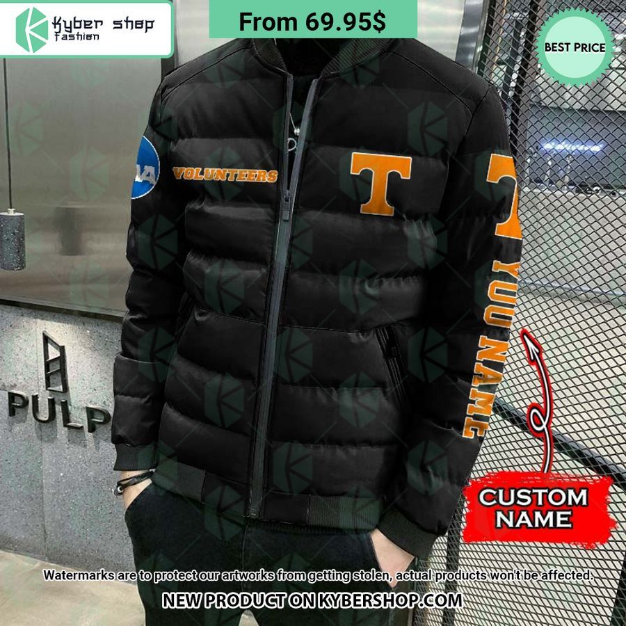 NCAA Tennessee Volunteers CUSTOM Puffer Down Jacket