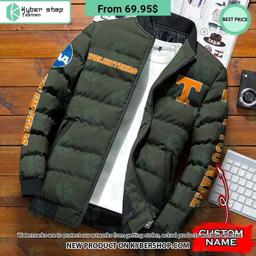 NCAA Tennessee Volunteers CUSTOM Puffer Down Jacket