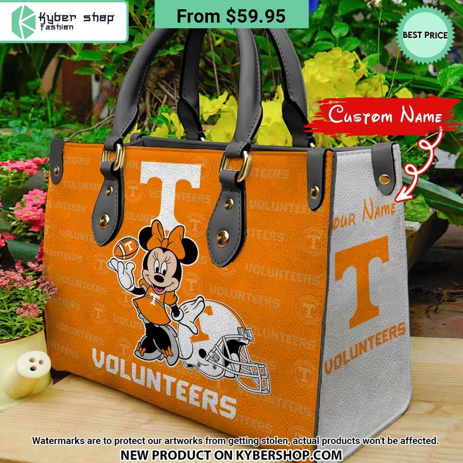 NCAA Tennessee Volunteers Minnie Leather Handbag
