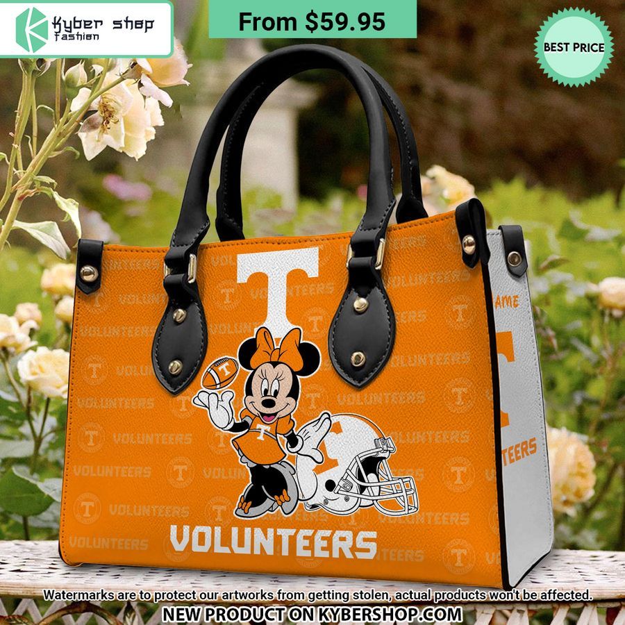 NCAA Tennessee Volunteers Minnie Leather Handbag