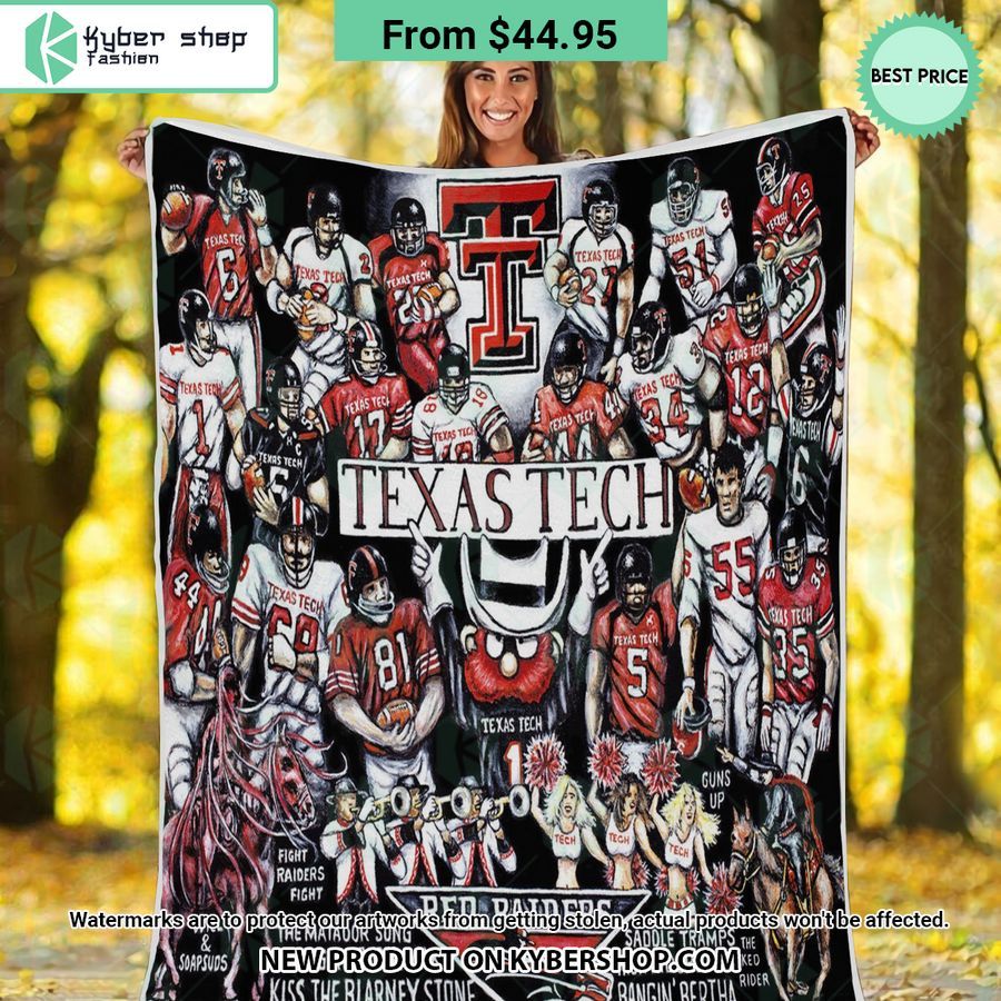 NCAA Texas Tech Red Raiders Legend Blanket