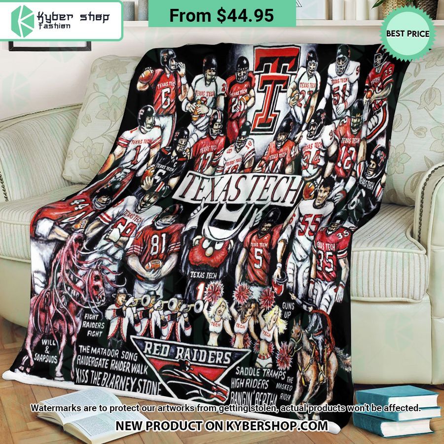 NCAA Texas Tech Red Raiders Legend Blanket