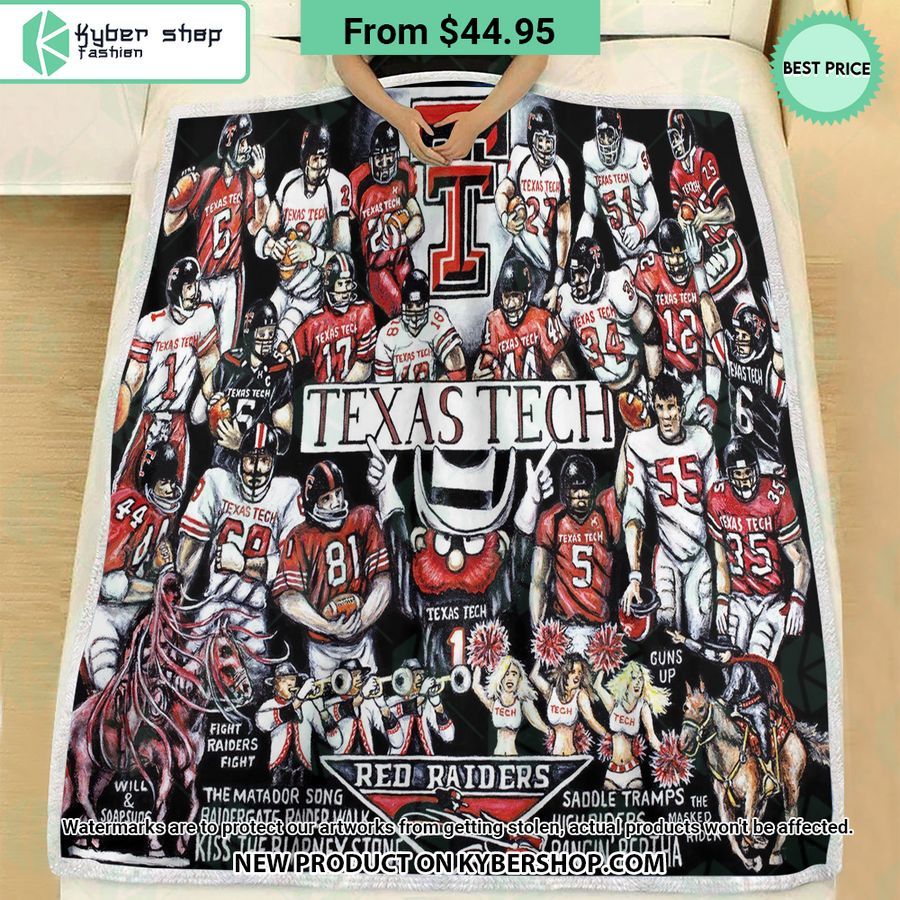 NCAA Texas Tech Red Raiders Legend Blanket