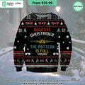 Negative Ghostrider The Pattern is Full Top Gun Sweater