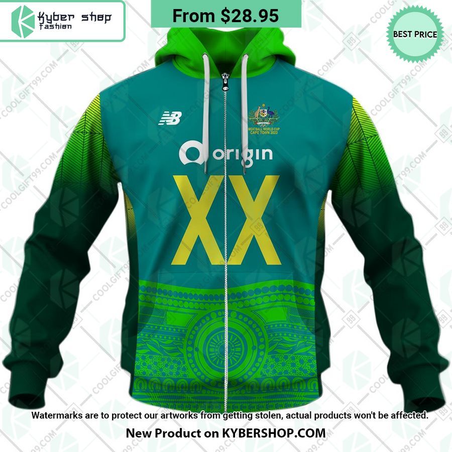 Netball AU Diamonds World Cup 2023 Blue CUSTOM Hoodie