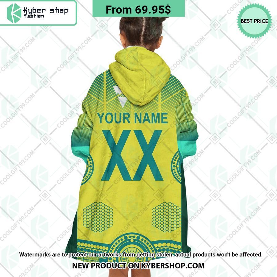 Netball AU Diamonds World Cup 2023 CUSTOM Hoodie Blanket