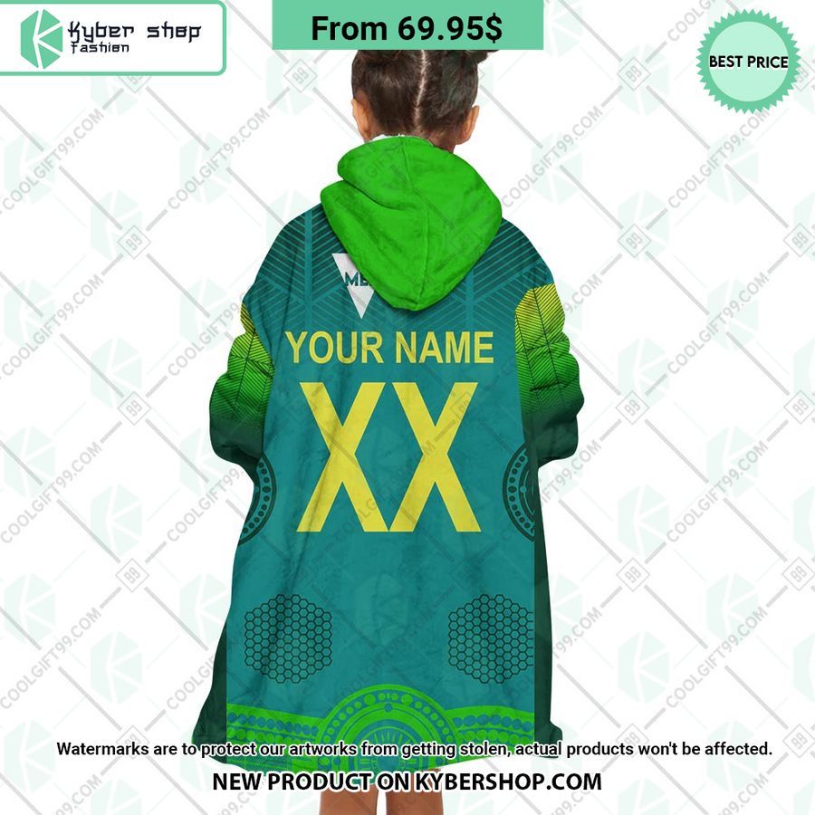 Netball AU Diamonds World Cup CUSTOM Hoodie Blanket