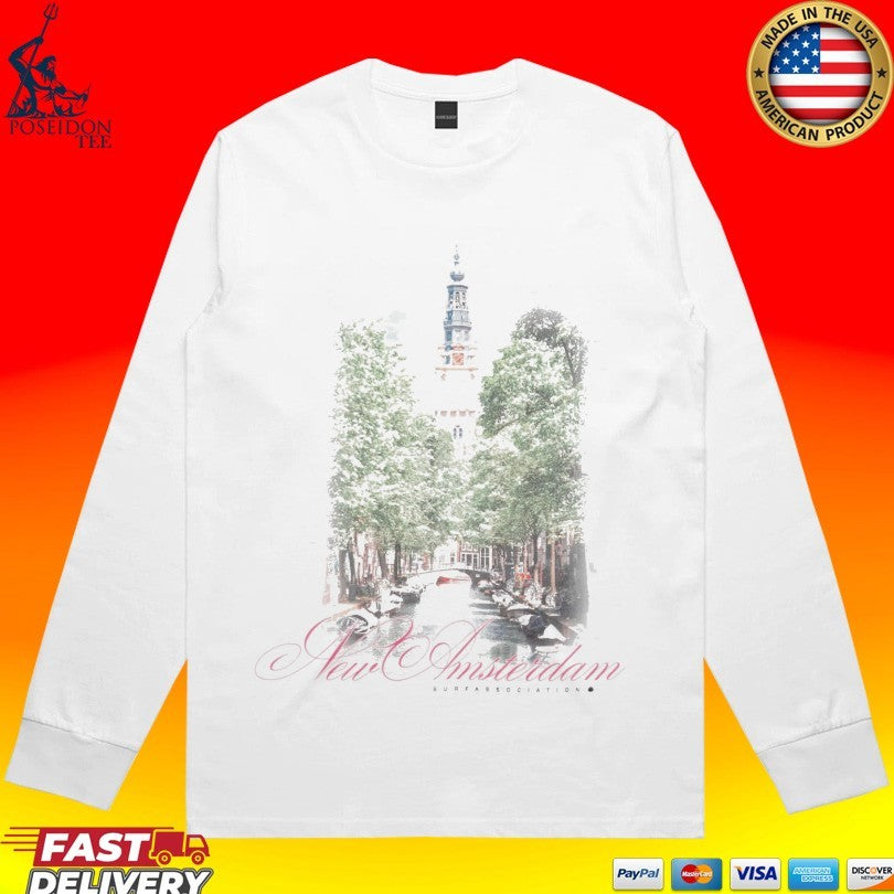 New Amsterdam Surf Association City Of Water T-shirt