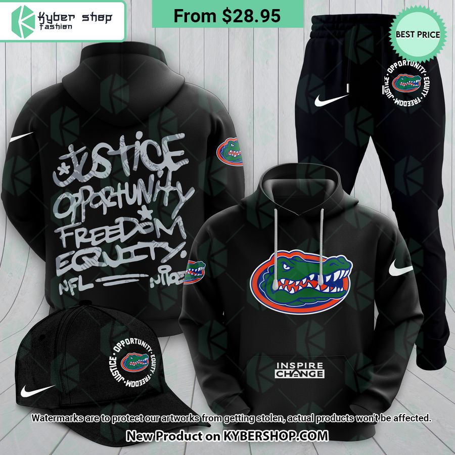 NEW Florida Gators Justice Inspire Change Hoodie