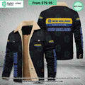 New Holland Fleece Leather Jacket