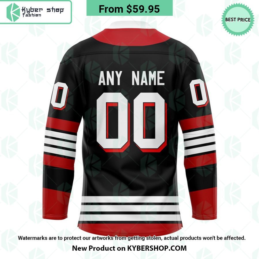 New Jersey Devils Heritage Concepts team logo Hockey Jersey