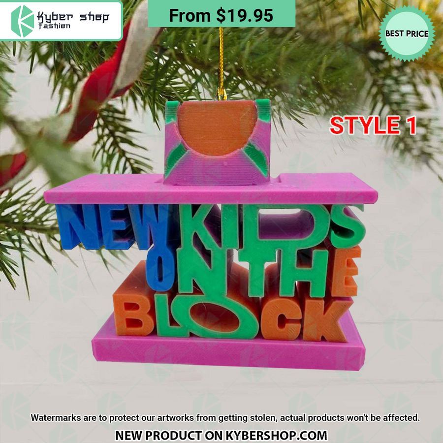 New Kids on the Block Ornament