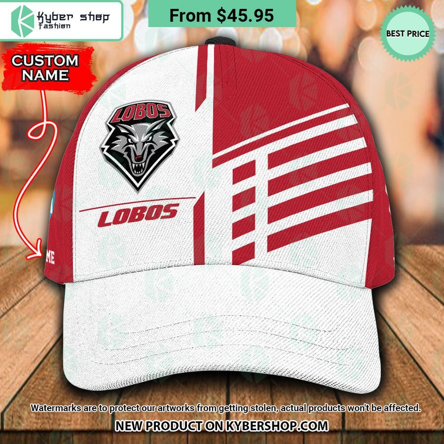 New Mexico Lobos CUSTOM Polo Shirt, Cap