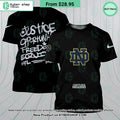 NEW Notre Dame Fighting Irish Justice Inspire Change Hoodie