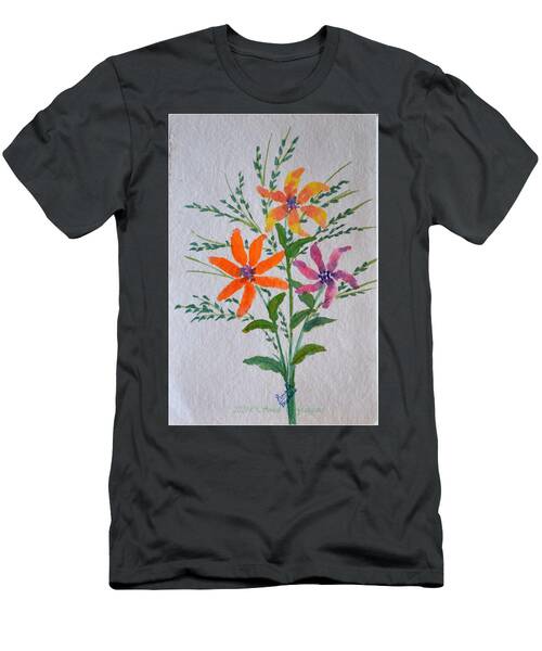 New Year Floral Greetings T-Shirt
