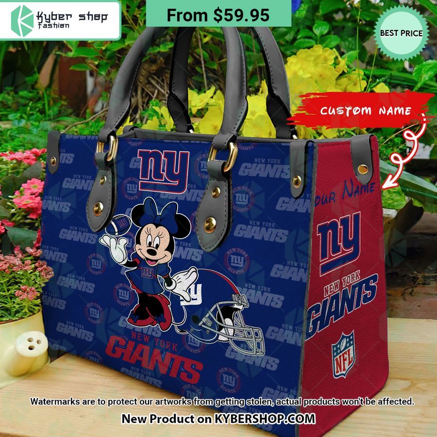 New York Giants Minnie Leather Bag