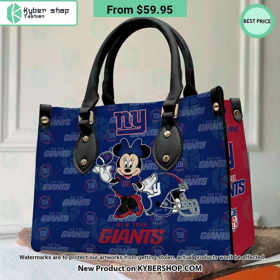 New York Giants Minnie Leather Bag