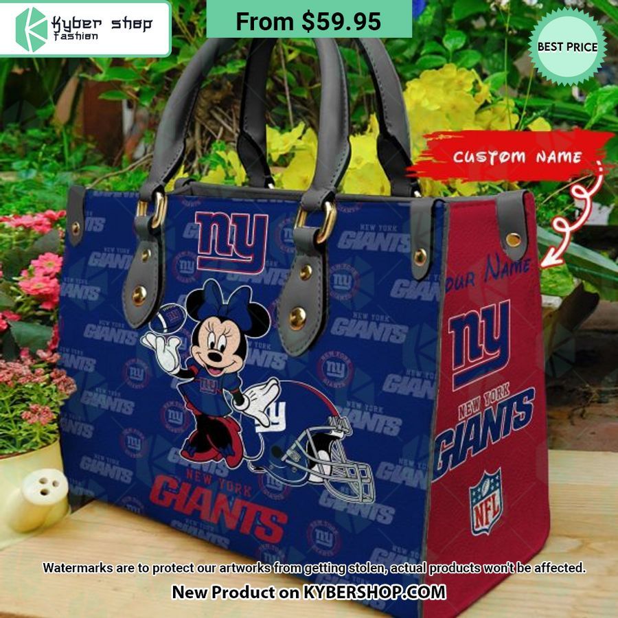New York Giants Minnie Leather Bag