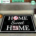 New York Giants New York Yankees Home Sweet Home Doormat