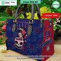 New York Giants Sugar Skull Girl Leather Bag