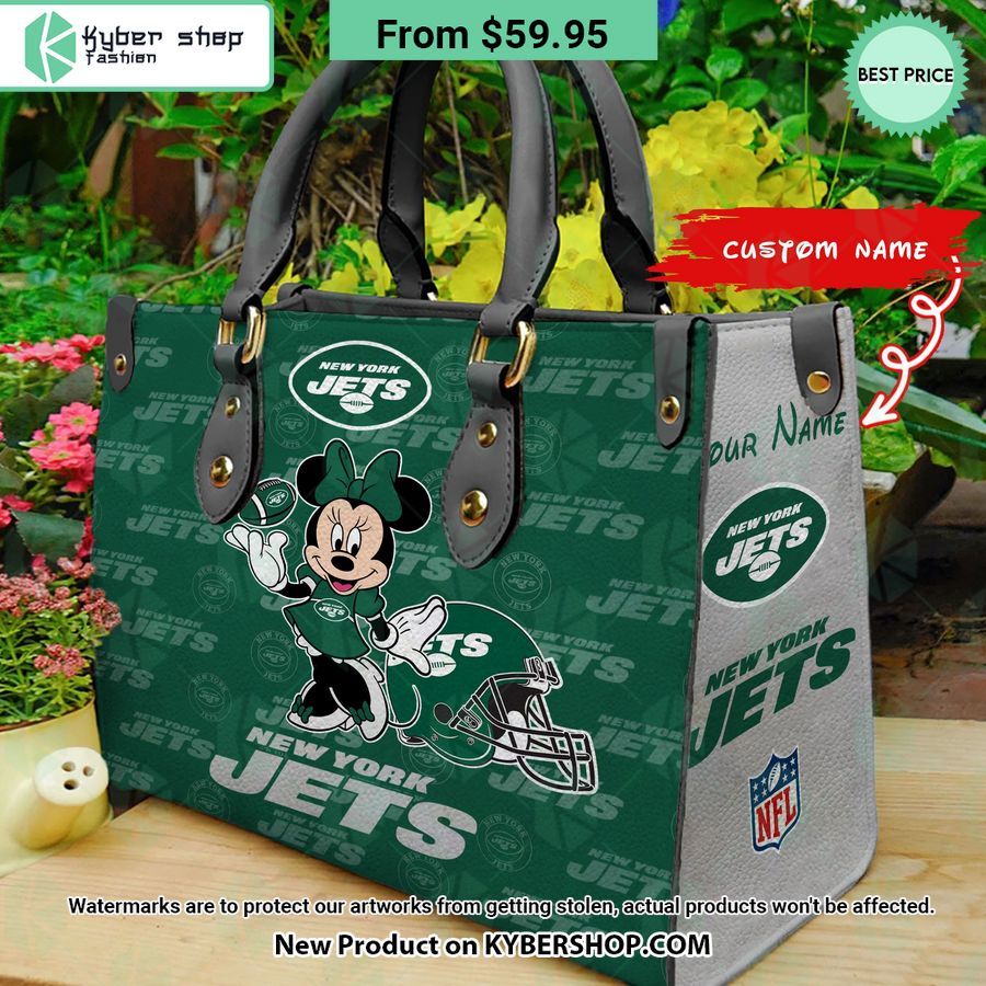 New York Jets Minnie Leather Bag