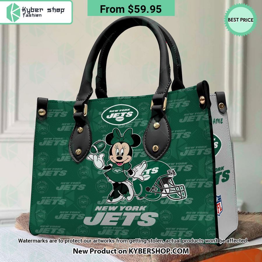 New York Jets Minnie Leather Bag