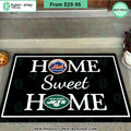 New York Jets New York Mets Home Sweet Home Doormat