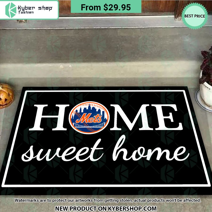 New York Mets Home Sweet Home Doormat