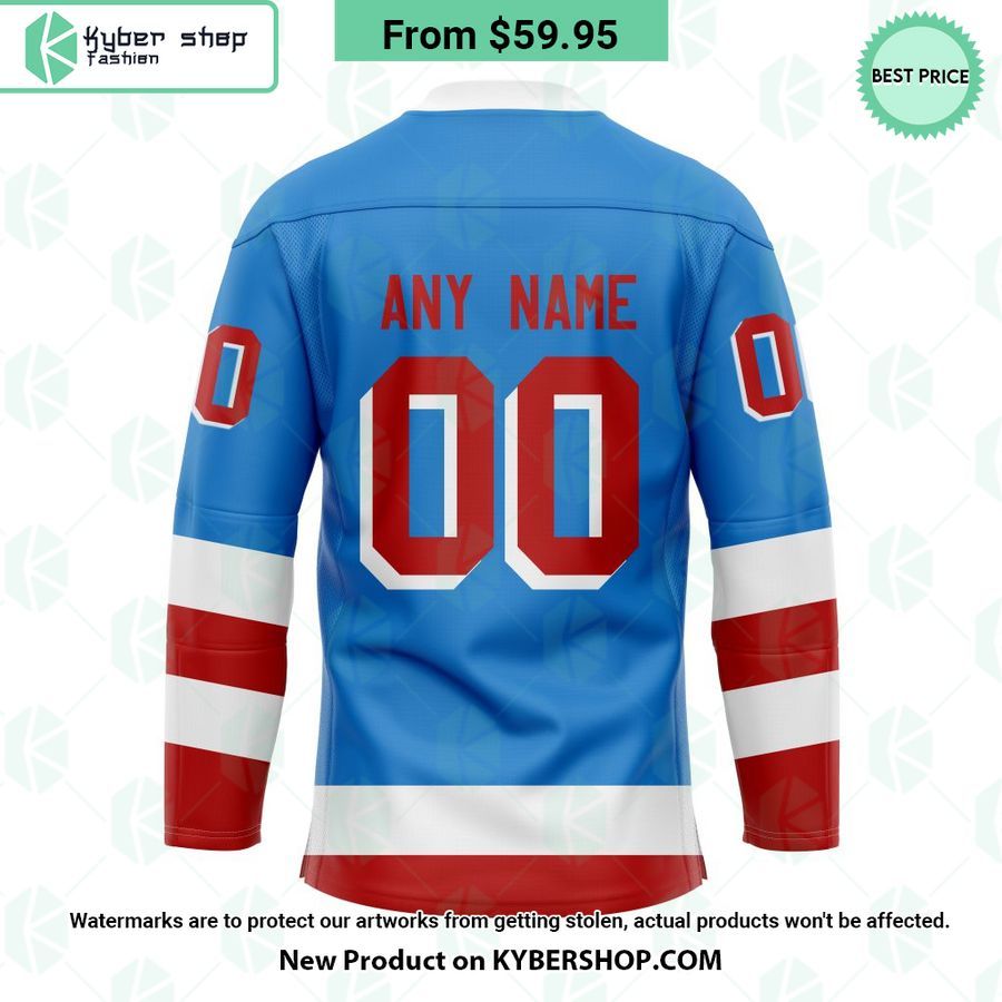 New York Rangers Heritage Concepts team logo Hockey Jersey