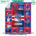 New York Rangers Legends Fleece Blanket
