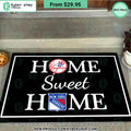 New York Rangers New York Yankees Home Sweet Home Doormat