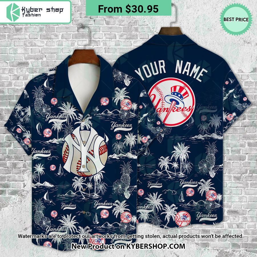 New York Yankees CUSTOM Hawaiian Shirt